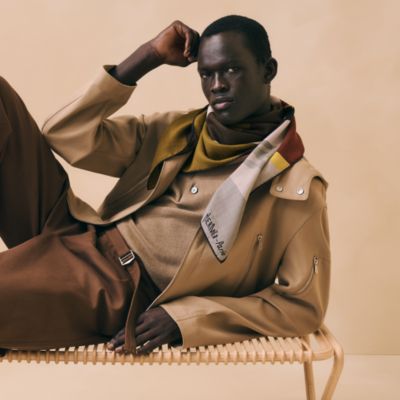 カレ 100 - メンズ シルクマフラー＆カシミヤストール | Hermès